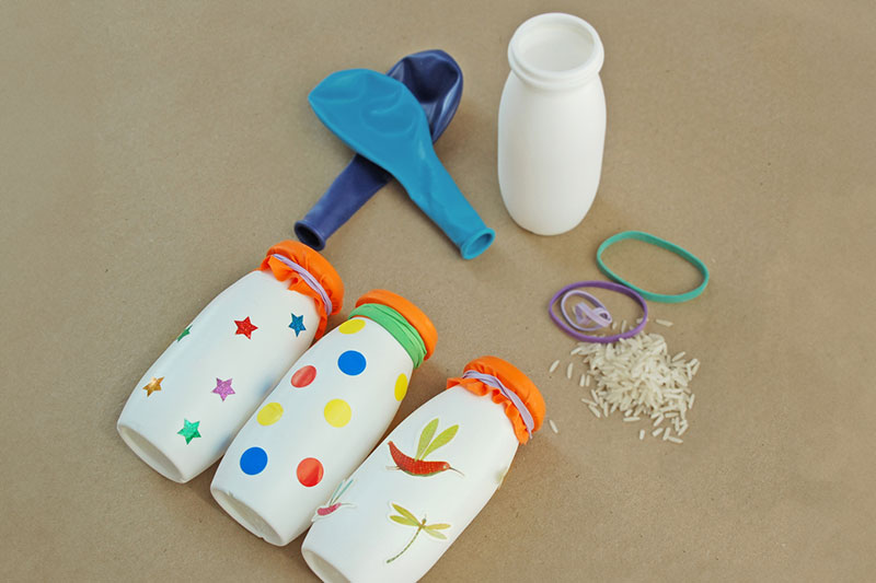 maracas caseras